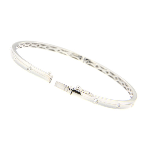 Diamond by the Yard Bangle