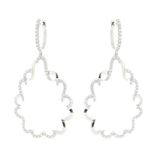 Diamond Cloud Earrings