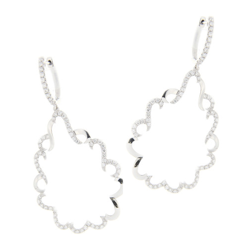 Diamond Cloud Earrings