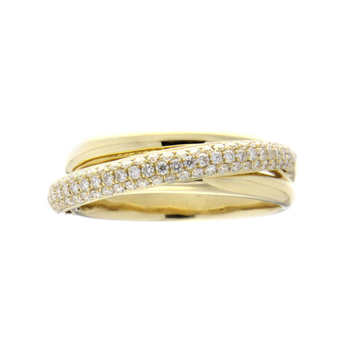 Twisted Layers Ring