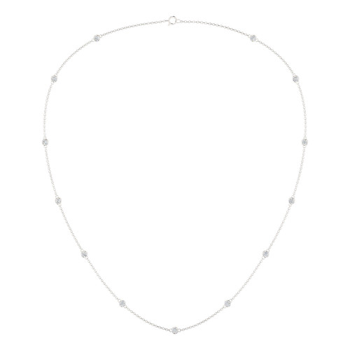 Classic Diamond by Yard Necklace